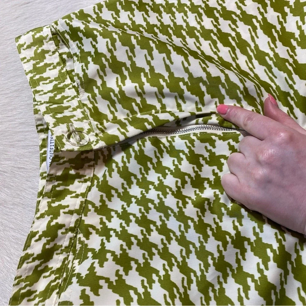 Urban Outfitters Olympia Scarf Printed Retro Art Deco Wide Leg Pants - Picture 7 of 10